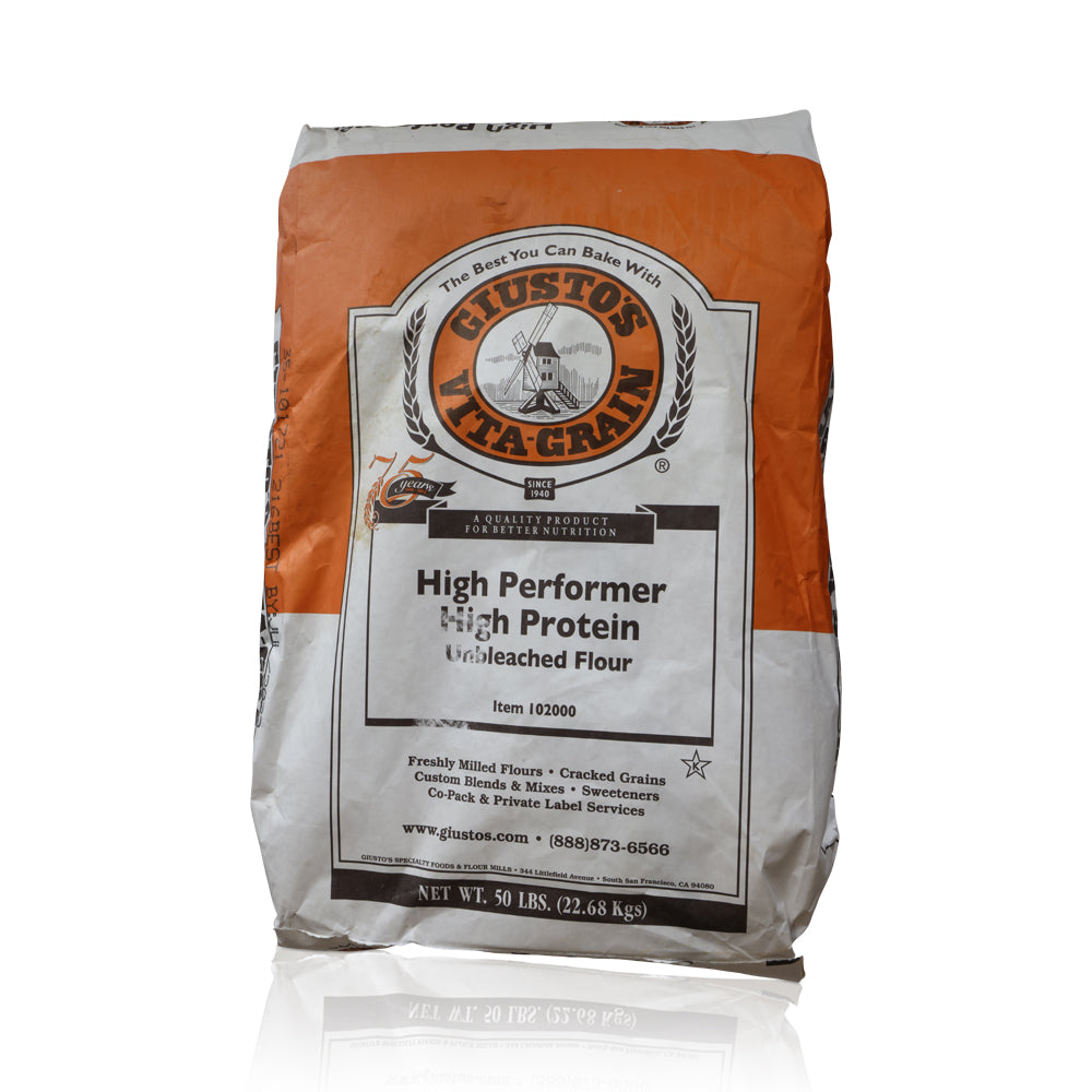 Wholesale Giusto Case High Protein Unbleached Flour- Bulk