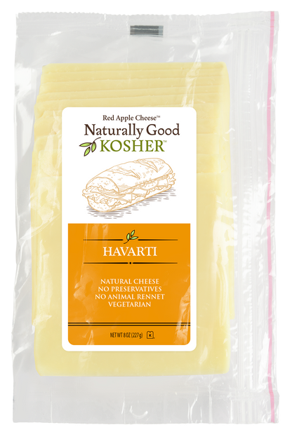 Wholesale Naturally Good Kosher Sliced Havart- Bulk