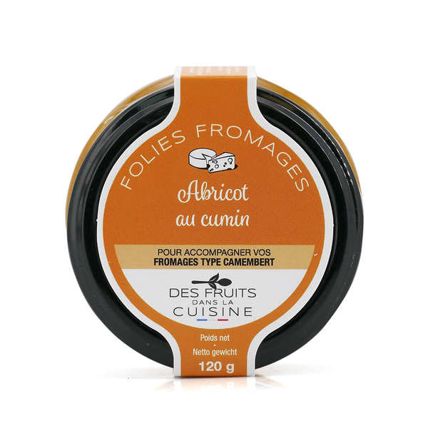 Wholesale Folies Apricot Cumin Camembert- Bulk