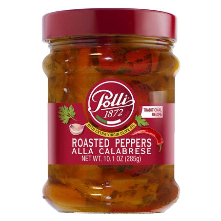 Wholesale Polli Roasted Peppers Alla Calabrese | 285 gr- Bulk