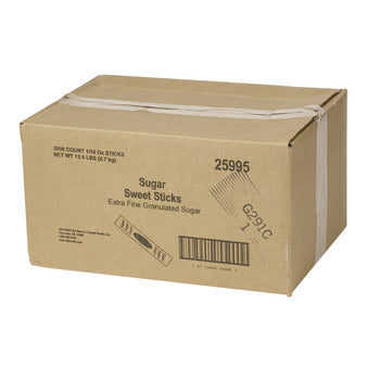 Wholesale Ecostick Sugar Sticks White- Bulk