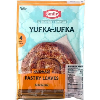 Wholesale Omur Square Yufka 500G Bag- Bulk