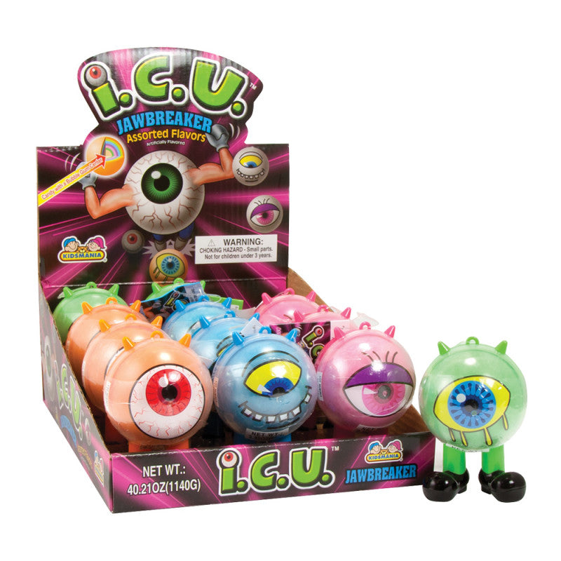 Wholesale I.C.U. Cyclops Monster 3.35 Oz Jawbreaker- Bulk