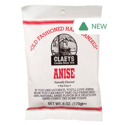 Wholesale Claey'S Anise Drops 6 Oz Bag- Bulk