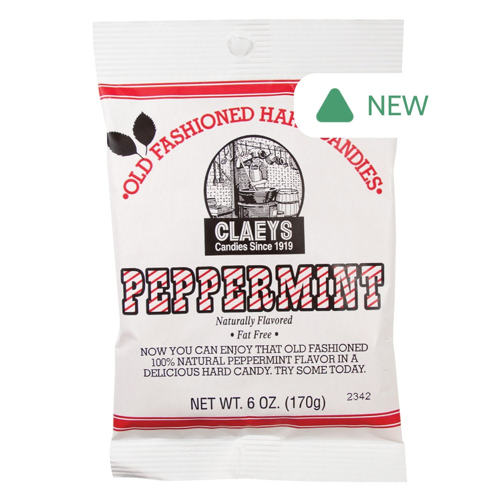 Wholesale Claey'S Peppermint Drops 6 Oz Bag- Bulk