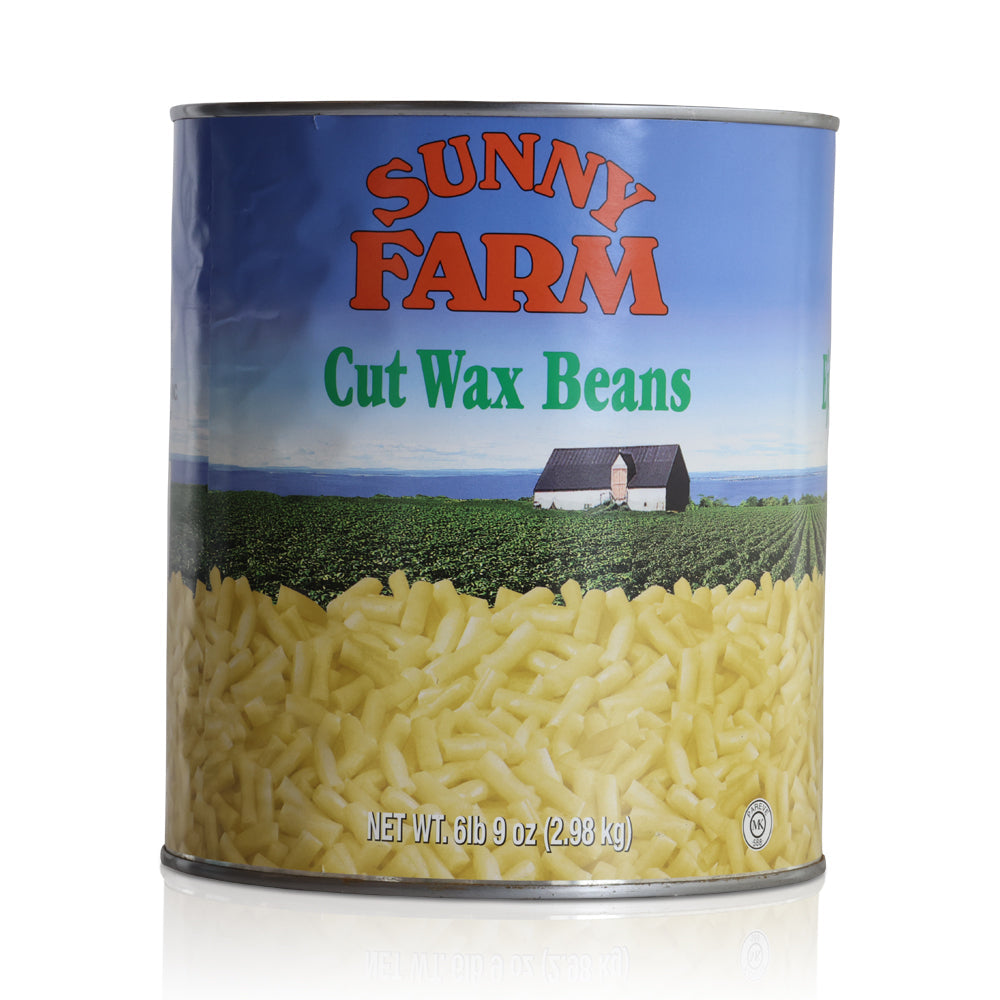 Wholesale BoxNCase Case Fancy Cut Wax Beans Canned- Bulk