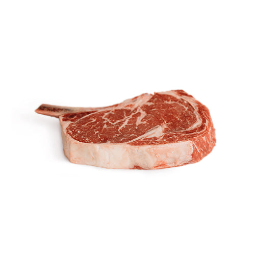 Wholesale Brandt Meats Rib Steak Split Bone Frenched Choice 18 Oz 18oz- Bulk