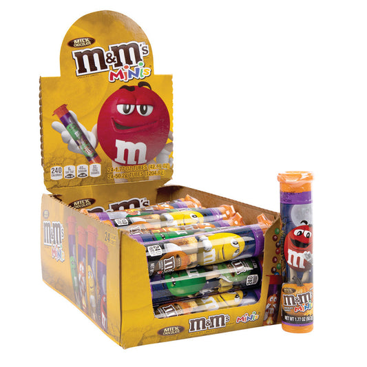 Wholesale M&M'S Halloween Mini Milk Chocolate M&M'S 1.77 Oz Tube- Bulk