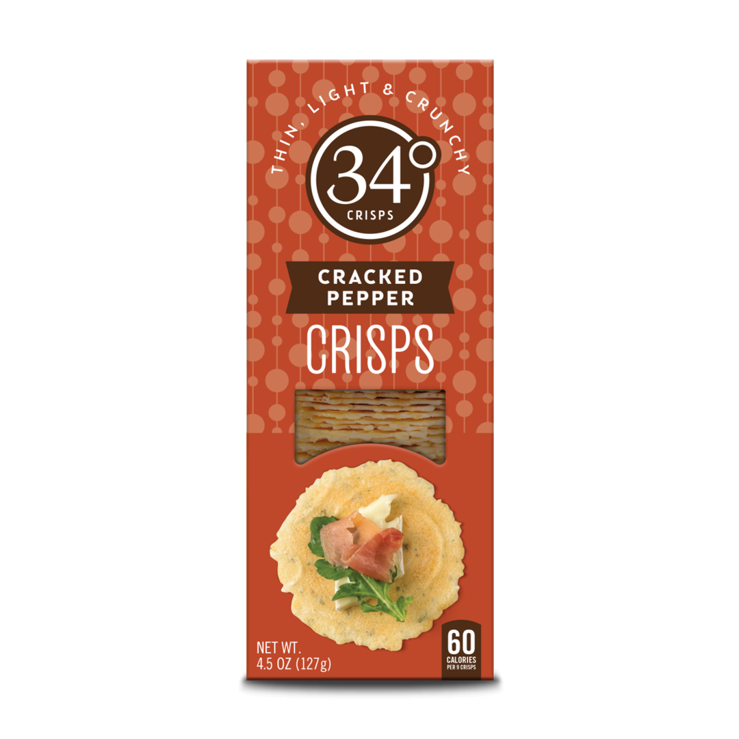 Wholesale 34 Degrees Pepper Crisps- Bulk