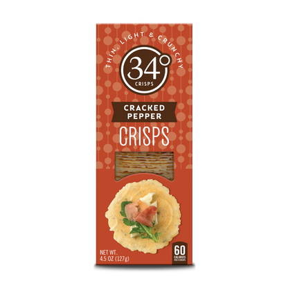 Wholesale 34 Degrees Pepper Crisps- Bulk