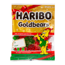 Wholesale Haribo Christmas Goldbears Gummi Candy 4 Oz Peg Bag- Bulk