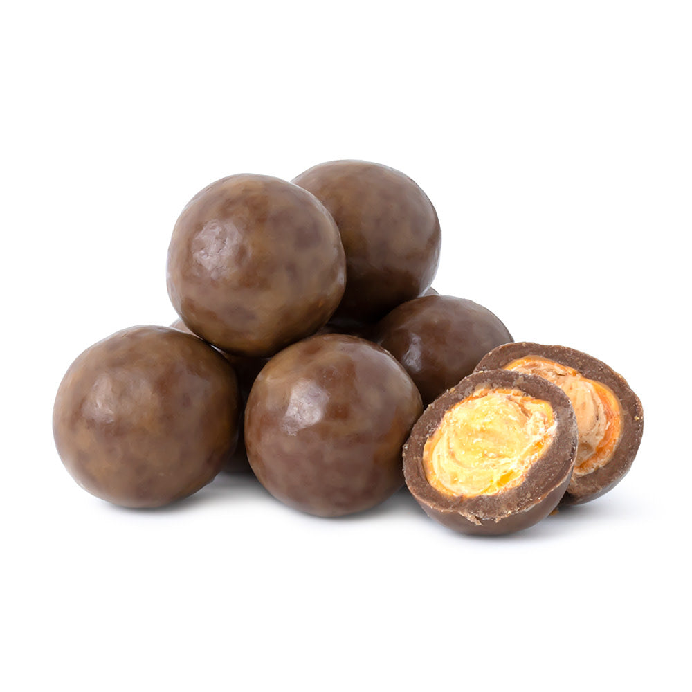 Wholesale BoxNCase Milk Chocolate Peanut Butter Crunch Poppers- Bulk