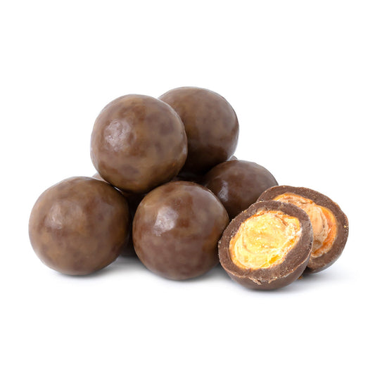 Wholesale BoxNCase Milk Chocolate Peanut Butter Crunch Poppers- Bulk