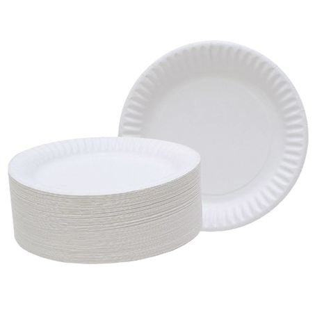 Wholesale BoxNCase Case 9 Inch Paper Plate- Bulk