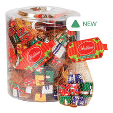 Wholesale Madelaine Milk Chocolate Foiled Christmas Presents 2 Oz Mesh Bag- Bulk