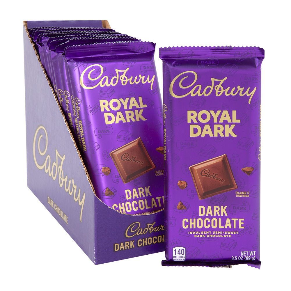 Wholesale Cadbury Royal Dark Chocolate 3.5 Oz Bar- Bulk
