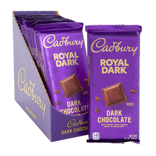 Wholesale Cadbury Royal Dark Chocolate 3.5 Oz Bar- Bulk