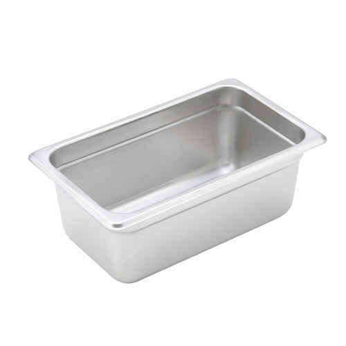 Wholesale Winco Each 1/4 Steam Table Pan 4 Inch Deep- Bulk