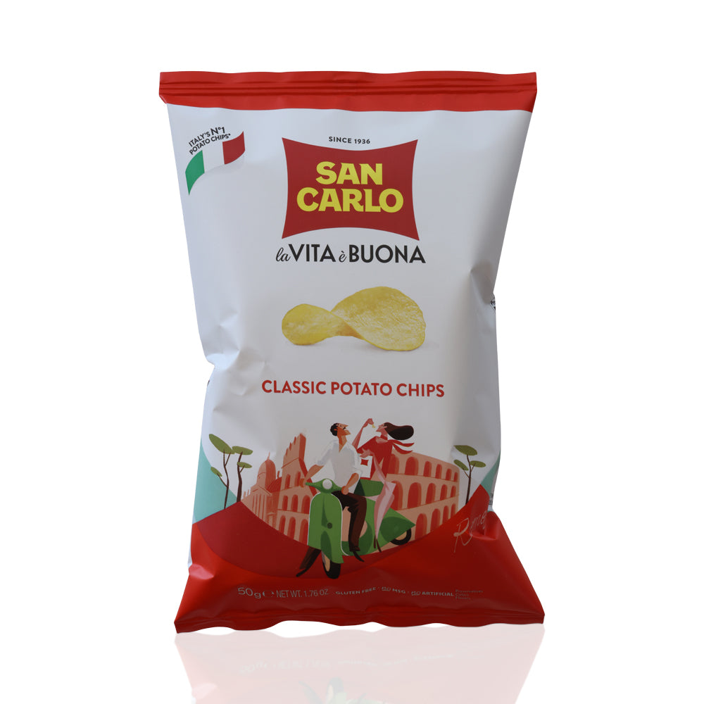 Wholesale San Carlo Case Classic Potato Chips- Bulk