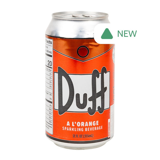 Wholesale Duff A L'Orange Sparkling Beverage 12 Oz Can- Bulk