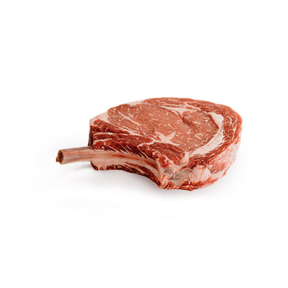 Wholesale Brandt Meats Rib Steak Bone-in Frenched Prime 28 Oz 28oz- Bulk