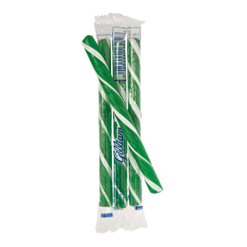 Wholesale Gilliam Green Apple Stick Candy- Bulk