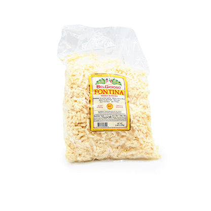 Wholesale Belgioioso Fontina Cheese Shredded 5lb- Bulk