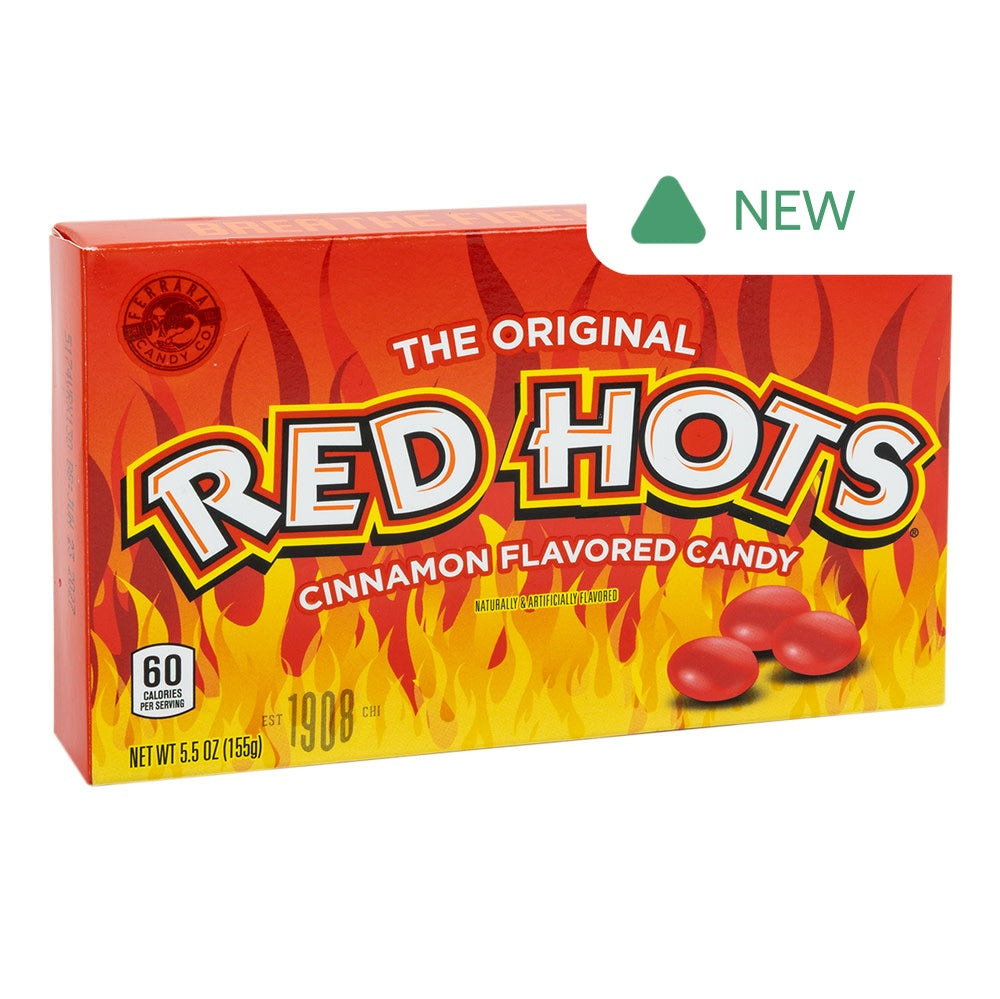 Wholesale Red Hots 5.5 Oz Theater Box- Bulk