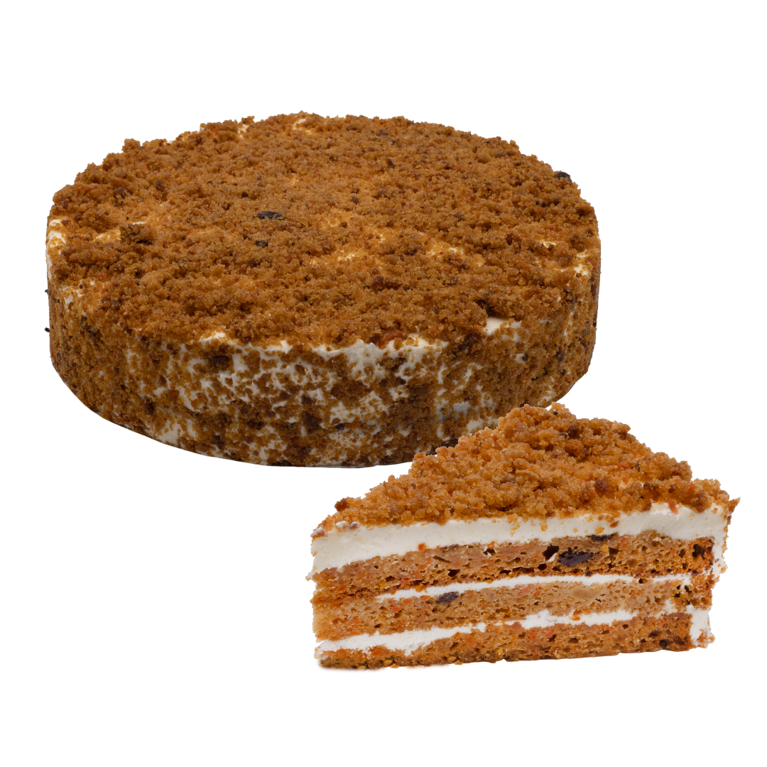 Wholesale Madison Claire Case 16 Slice Carrot Cake- Bulk