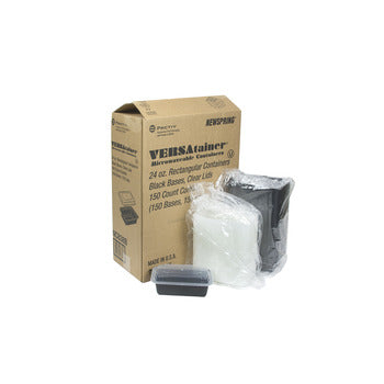 Wholesale Pactiv 24 Oz Plastic Container with Lid- Bulk