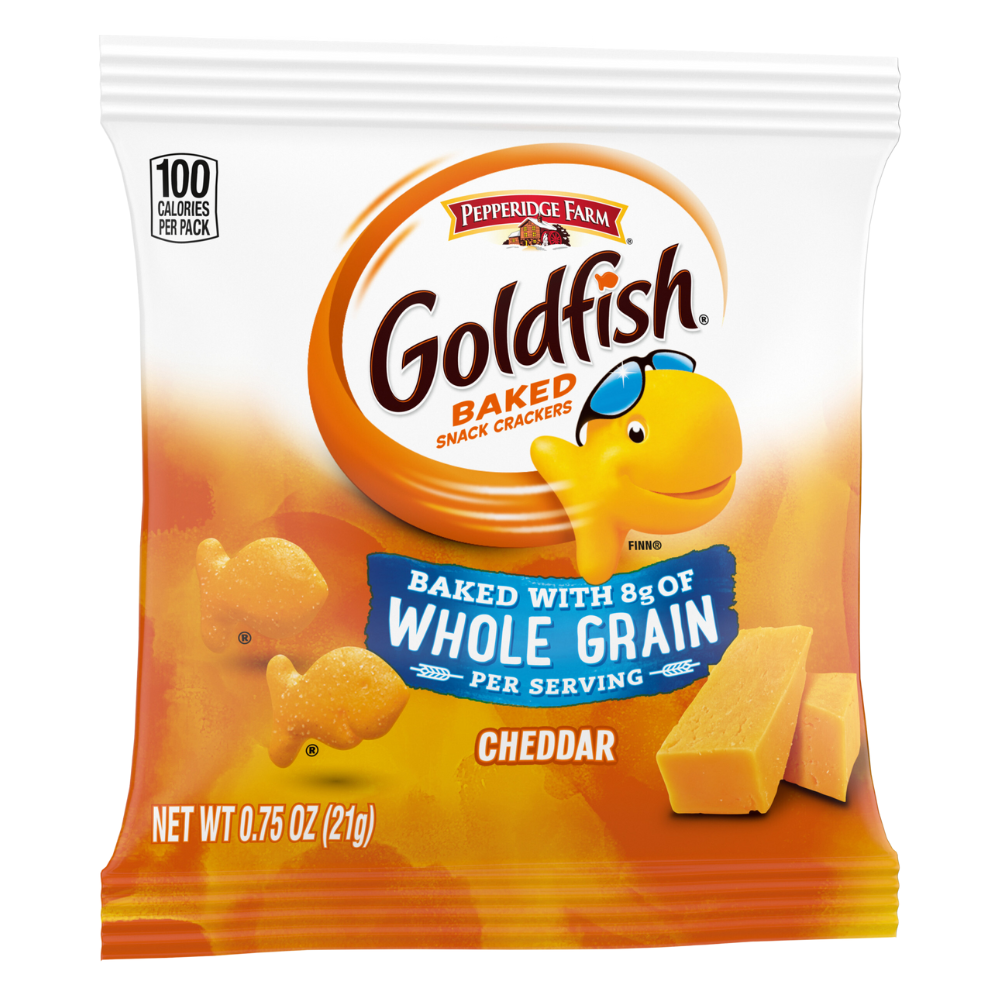 Wholesale Pepperidge Far Case Whole Grain Cheddar Goldfish Cracker- Bulk