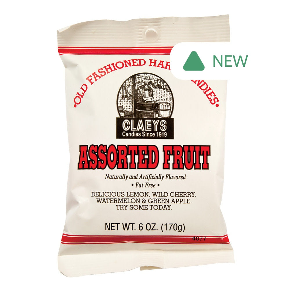 Wholesale Claey'S Assorted Fruit Drops 6 Oz Bag- Bulk