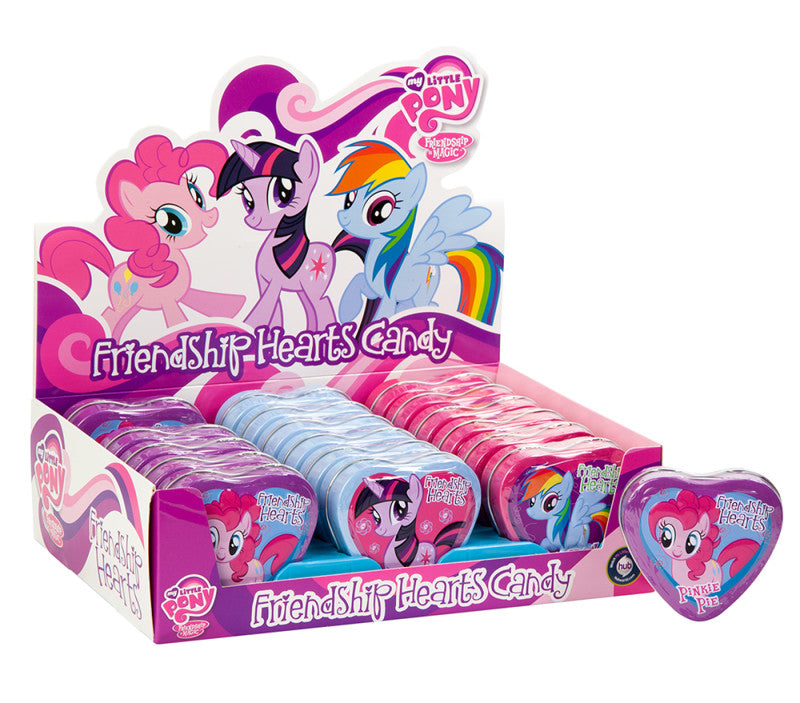 Wholesale My Little Pony Friendship Hearts Candy Tin- Bulk