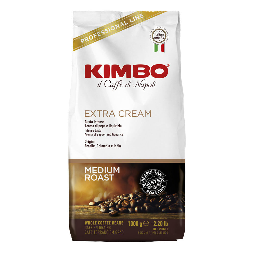 Wholesale Kimbo Each Extra Cream Espresso Beans- Bulk