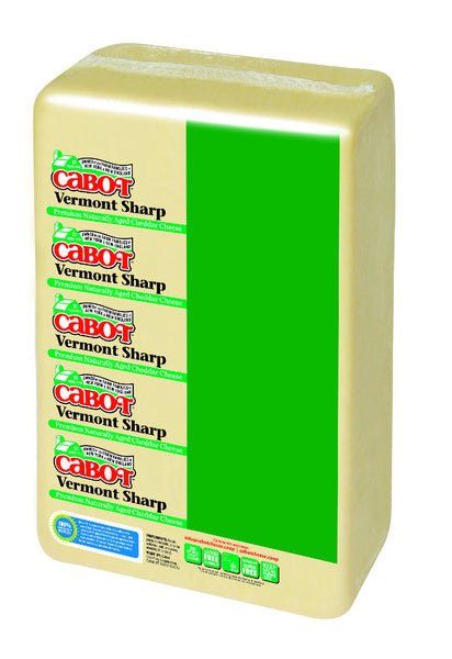 Wholesale Cabot Cheddar Sharp White- Bulk