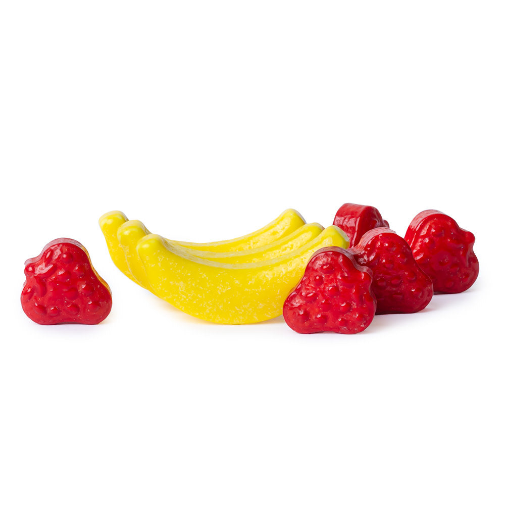 Wholesale Müttenberg Candy Silly Strawberry And Banana Dextrose Candy- Bulk