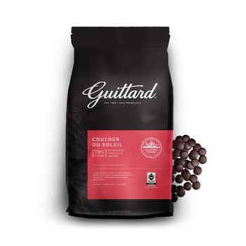 Wholesale Guittard 72% Bittersweet Chocolate 25lb- Bulk
