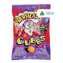 Wholesale Warheads Chewy Cubes 5 Oz Peg Bag- Bulk