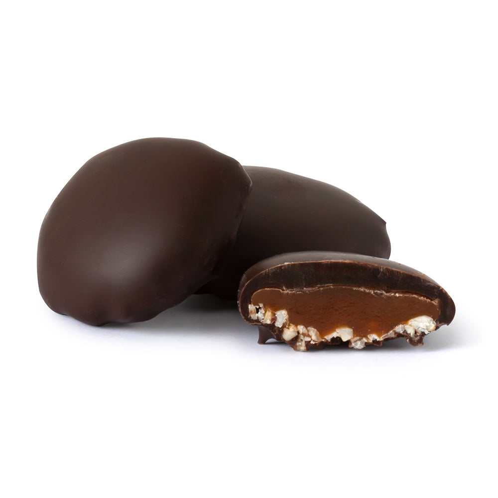Wholesale BoxNCase Dark Chocolate Caramel Cashew Clusters- Bulk