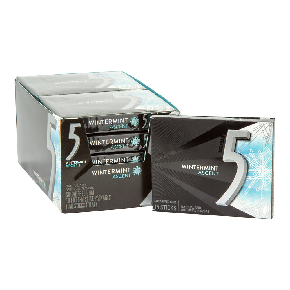Wholesale 5 Ascent Wintermint Gum- Bulk