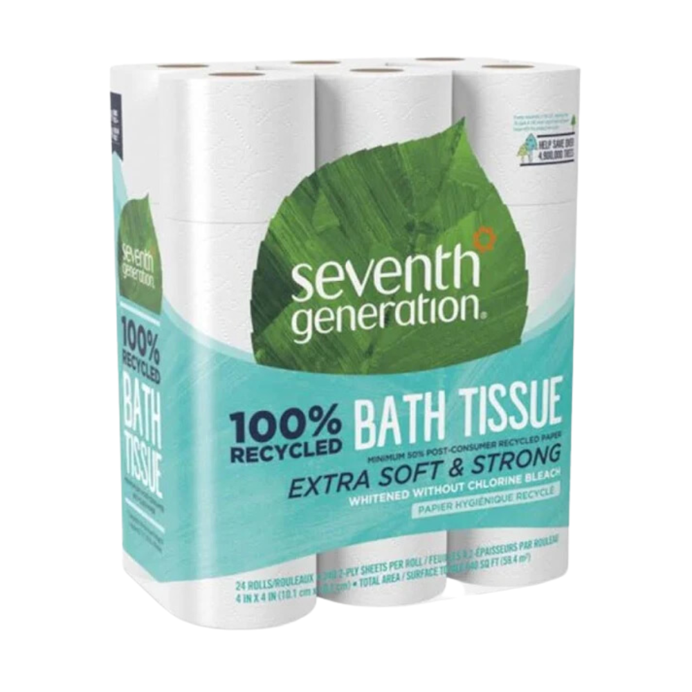 Wholesale 7Th Generation Case 2 Ply White Toilet Tissue- Bulk