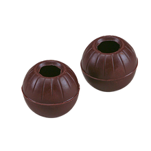 Wholesale Valrhona Dark Chocolate Truffle Shells-1ct Case Bulk