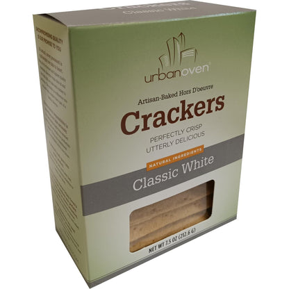 Wholesale Urban Oven Classic White Crackers 7.5 oz Box- Bulk