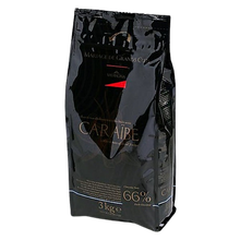 Wholesale Valrhona Mariage de Grand Grus Caraibe Dark Chocolate Feves 6.6 lb Bag-1ct Case Bulk