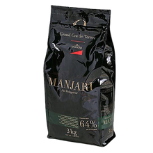 Wholesale Valrhona Manjari Chocolate Feves 3 kg-1ct Case Bulk