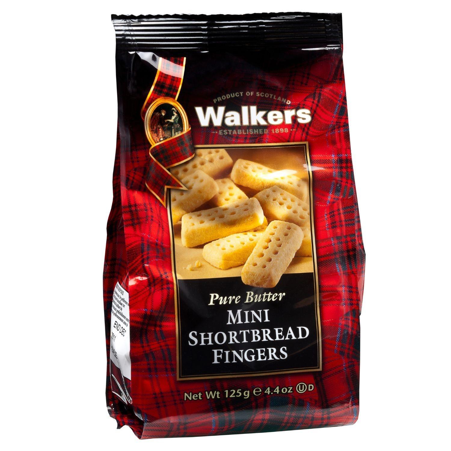 Wholesale Walkers Mini Shortbread Fingers Cookies 4.4 oz- Bulk