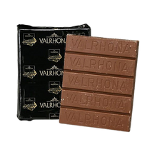 Wholesale Valrhona Jivara Milk Chocolate Block 3 kg-1ct Case Bulk