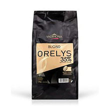 Wholesale Valrhona Orelys Feves Blond Chocolate 6.6 lb Bag-1ct Case Bulk