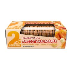 Wholesale 2S Company Apricot & Macadamia Crisps 5.3 Oz- Bulk