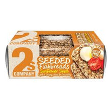 Wholesale 2S Company Sunflower Seeded Flatbreads Gluten Free 3.5 Oz- Bulk